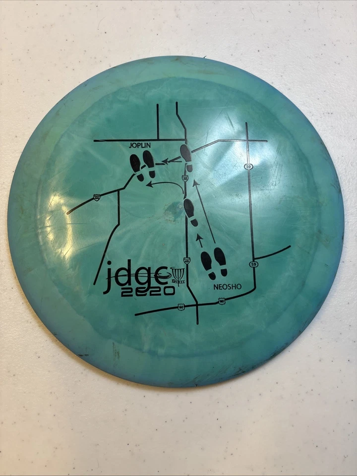 Discraft Force 170g Distance Driver Blue Disc Golf Disc - Image 1 of 2