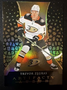 Artefactos de cubierta superior Aurum Trevor Zegras #A-19 Anaheim Ducks 2023-24 - Imagen 1 de 2