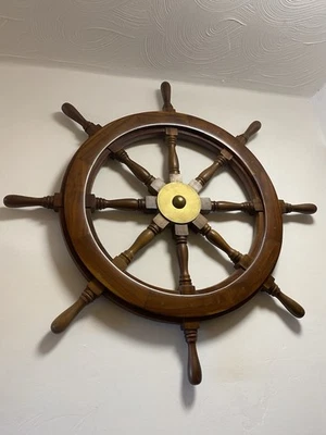 Ships wheel - Image 1 of 4