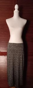 Maxi falda gris con cintura elástica Faded Glory para mujer talla S (4-6) - Imagen 1 de 7