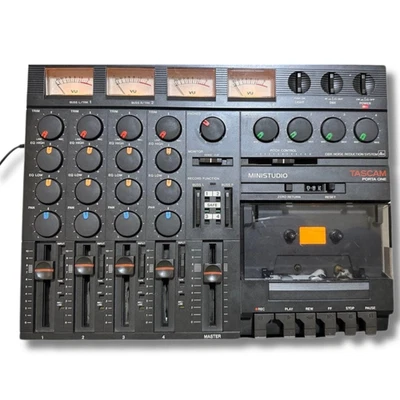 Tascam Porta One Ministudio 4-Spur Kassettenrecorder getestet gewartet Netzteil - Bild 1 von 4