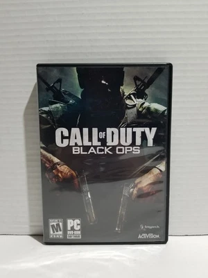 Call of Duty Black Ops PC DVD-ROM Video Game Complete Activision 2010 - Image 1 of 4