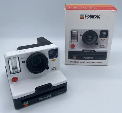 Polaroid Originals OneStep 2 Viewfinder i-Type Camera Instant Film White Works - Image 1 of 4