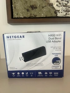 NETGEAR N900 Wifi Dual Band USB Adapter model WNDA4100 - Picture 1 of 6