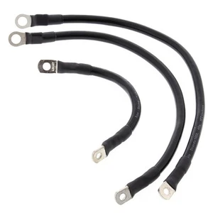 All Balls Battery Cable Kit Black Harley Davidson Softail/Heritage Softail - Picture 1 of 1