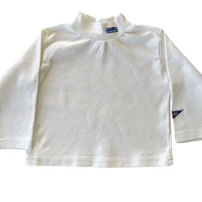Camisa De Colección Años 90 New York Giants Infantil 2T Cuello Alto Manga Larga Blanca NFL Foto 1 de 4