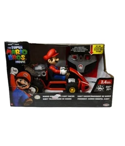 Nintendo Super Mario Bros RC Kart Racer 2.4GHz Remote Control Vehicle Jakks New - Picture 1 of 10