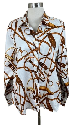 Lauren Ralph Lauren NEW XL Equestrian Preppy Old Money Non-Iron Shirt - Image 1 of 4
