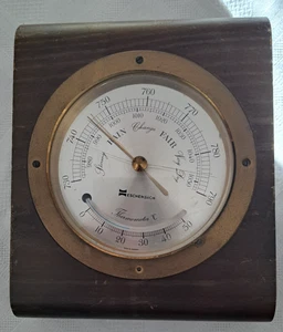 Vintage,  Barometer, Eschenbach, Germany, 17,5 x 14 x 3,5 cm, gebraucht - Bild 1 von 4