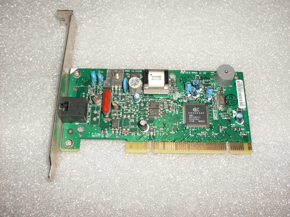 Scheda modem GVC F-1156i(+)/a12 56K PCI chip conexant HSFi - Image 1 of 1