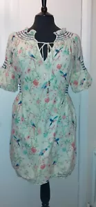 New Matthew Williamson Lemon Bird Dress. 10. - Picture 1 of 3
