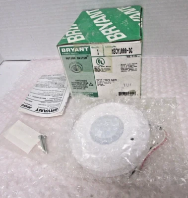 BRYANT MSCM1000-DC MOTION SWITCH (NEW) - Image 1 of 3