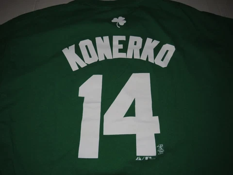 Chicago White Sox Majestic Paul Konerko #14 Jersey T Shirt Size XXL MLB Baseball Cover