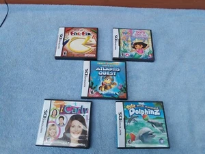Nintendo DS Games Lot Of 5 Games - ALL COMPLETE  w/ Manual And Case - Picture 1 of 11