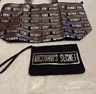 Grand fourre-tout et poignet à paillettes noir et argent Victoria's Secret neuf avec étiquettes !!