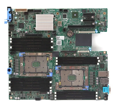Dell PowerEdge R440 DDR4 Dual LGA3647 Server Motherboard Dell P/N: 04JN2K Tested - Image 1 of 3
