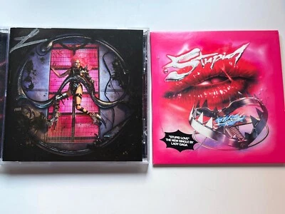 Lady Gaga SIGNED Lot 2 CDs Chromatica Deluxe + Stupid Love US Single Autographed Foto 1 de 4