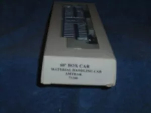 WALTHERS HO SCALE #XXXXXX  60' MATERIAL HANDLING CAR AMTRAK- #71160 - Picture 1 of 3