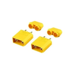 SpeedTek RC XT90 Connector Set (2 Male) - Picture 1 of 1
