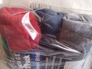 Herren Boxershorts 3 Paar schwarz - anthrazit - grau meliert - Bild 1 von 3