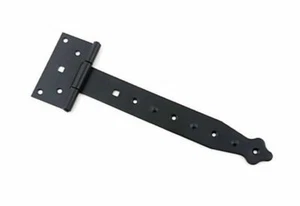 2 x 300 Negro Clásico Decorativo T Bisagra Resistente Puerta Trasera Cobertizo Garaje - Imagen 1 de 2