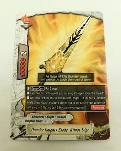 Future Card Buddyfight S-BT02A-SP/0018EN Thunder Knights Blade Ktinos Edge - Bild 1 von 3