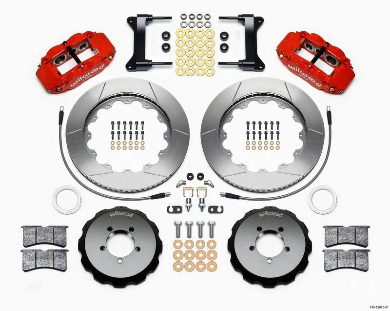 Wilwood Disc Brake Caliper / Rotor / Pad Kit - KIT,FRONT Fits Subaru WRX 99-17,F Foto 1 de 2