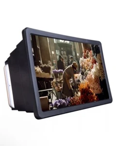 Klappbare Handy Bildschirm Lupe 3D HD Bildschirm Verstärker Ständer Halterung - Bild 1 von 11