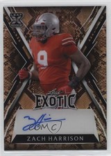 2023 Leaf Exotic Snake Prismatic /13 Zach Harrison #BA-ZH1 Rookie Auto RC