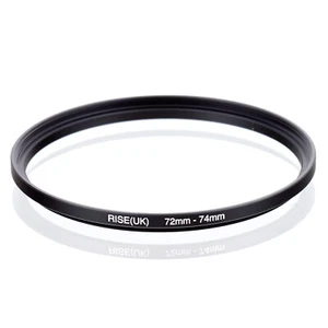 RISE(UK) 72-74MM 72 MM- 74 MM 72 to 74 Step Up Ring Filter Adapter - Picture 1 of 3