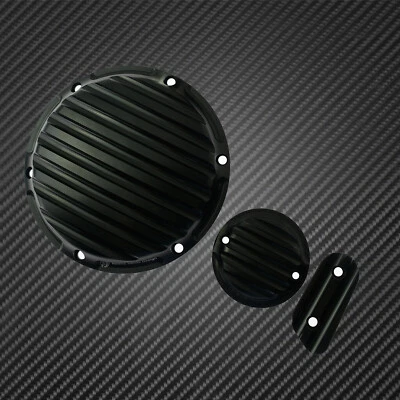 Fence Derby Cover Timing Timer Inspection Cover Black Fit For Sportster 04-2021 - Image 1 of 4