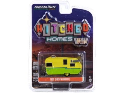 SHASTA Airflyte - 1962 - yellow / green - Greenlight 1:64 - Bild 1 von 4