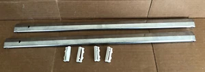 Set of 2 Frigidaire Upper dish rack slides / end caps 154597801 5300809927   - Picture 1 of 3