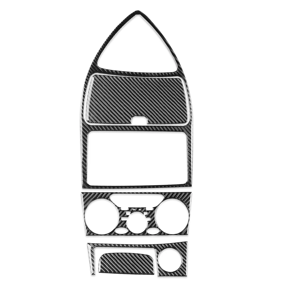 Tapicería de panel de tablero central de fibra de carbono genuina para Toyota Celica 2000-2005 Foto 1 de 4