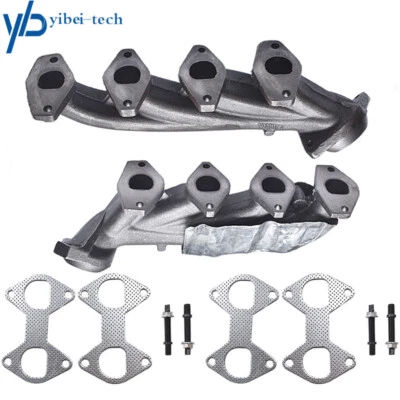 Kit de colector de escape lateral conductor y pasajero para camioneta Ford F-150 2004-2010 5,4 L Foto 1 de 4