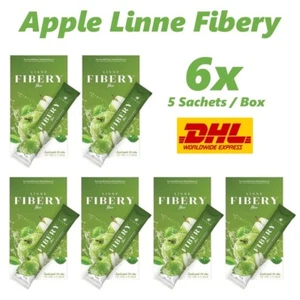 6x Green Fiber Apple Linne Fibery Delicious Detox Drink Reinigung Darm gesund - Bild 1 von 14