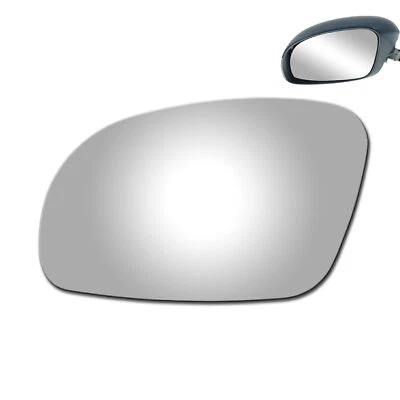 Espejo retrovisor cristal repuesto para Volkswagen Beetle 2009 conductor lado izquierdo plano 2947 Foto 1 de 4
