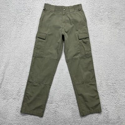 Calça masculina 5.11 tática TDU 32x33 verde ripstop carga utilitário vestuário de trabalho 74003 - Imagem 1 de 4