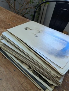 1910s-30s RPPC REAL PHOTO POSTCARDS antique lot of 50+ Lighthouse AMERICANA - Picture 1 of 13