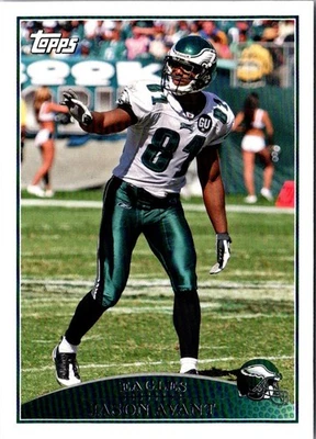 2009 Topps Jason Avant #64 Philadelphia Eagles Football Card - Image 1 of 2
