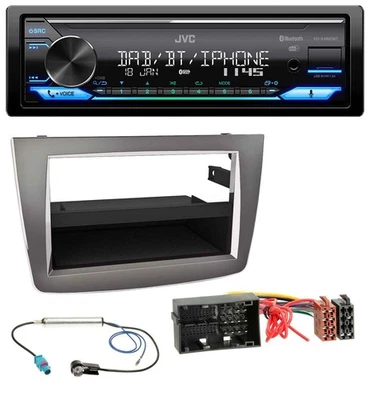 JVC Bluetooth DAB USB MP3 Autoradio für Alfa Romeo Mito ab 14 955 silber - Bild 1 von 4