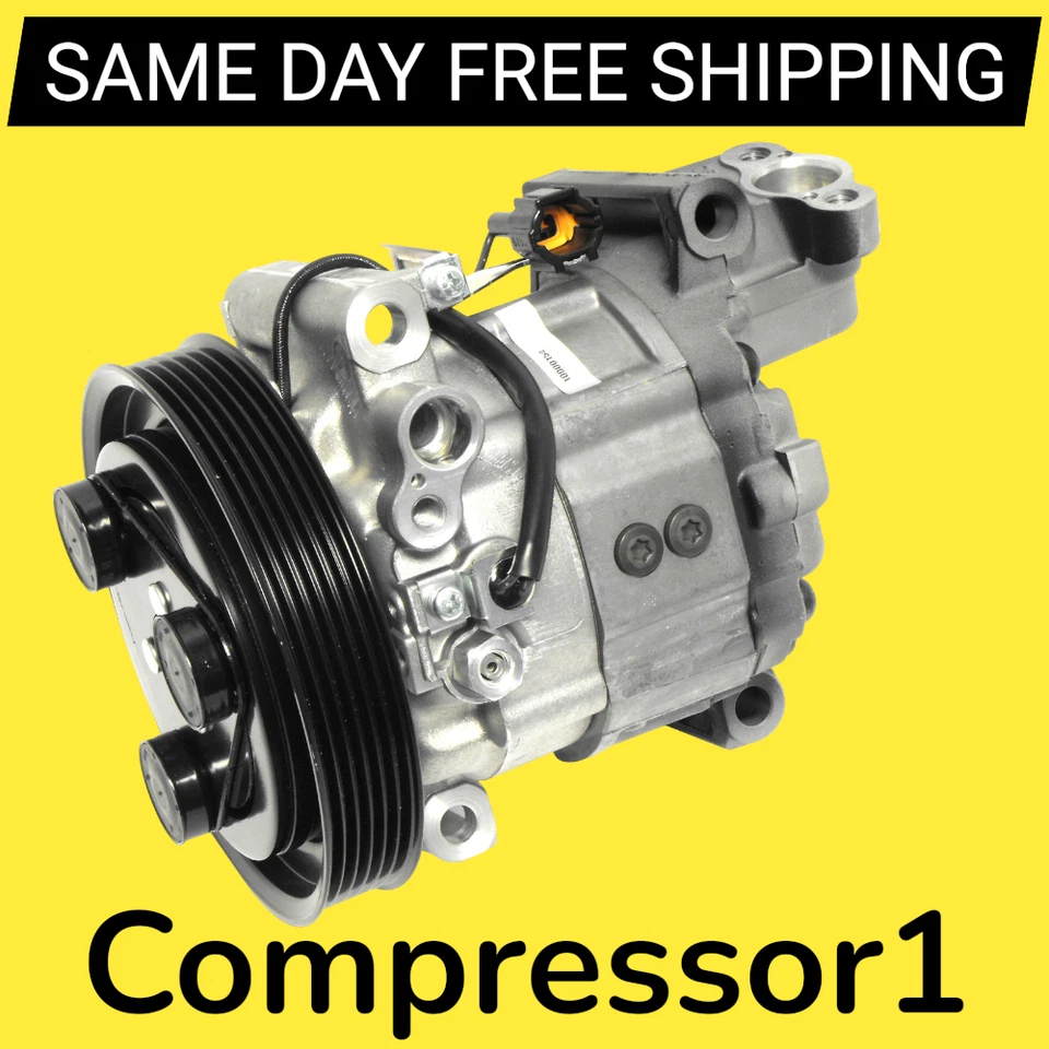Compresor de aire acondicionado para Nissan Sentra 1998 1999 2,0 L 1,6 L Foto 1 de 4