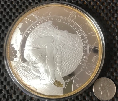Commorative American Gold Rush, California Gold Rush 1848-1855 Wt. 12.810 oz - Image 1 of 4