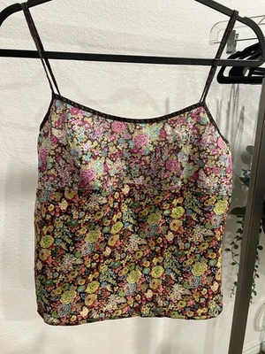 Dosa Cotton Floral Camisole Top Sz 2 (item A10) - Image 1 of 4