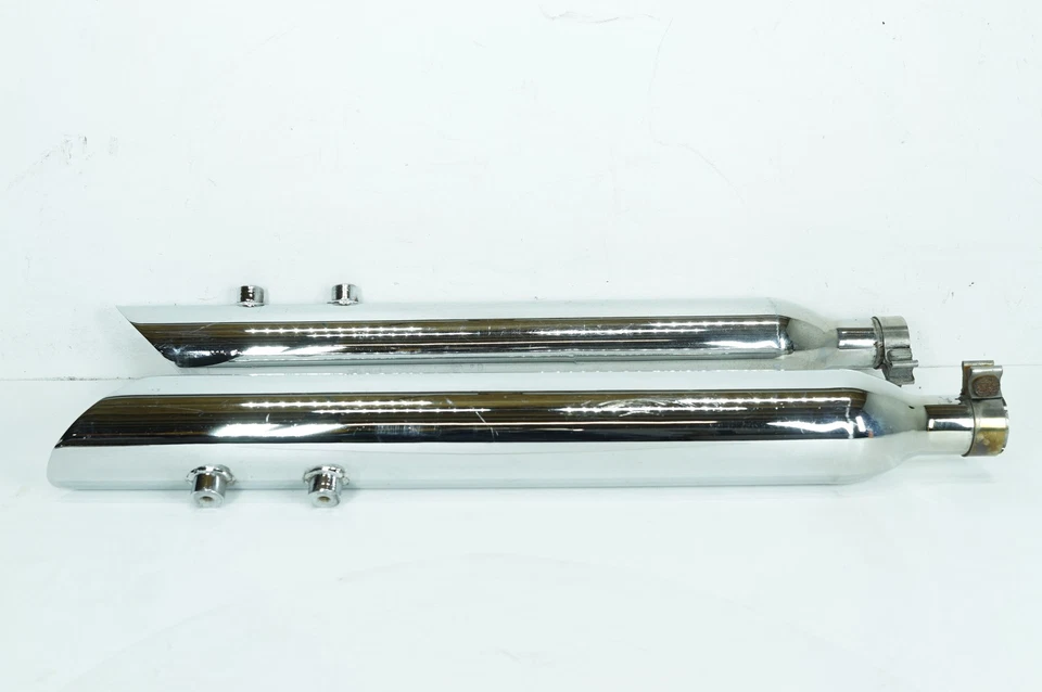 13 silenciadores silenciadores de escape Harley Touring Street Glide OEM - rayados Foto 1 de 4