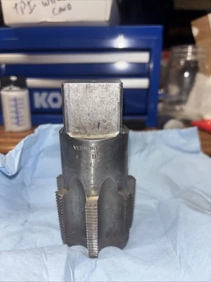 Vermont Brand Pipe Tap 2 inch 11 1/2 - NPT 14 - Sharp & Clean! - Image 1 of 4