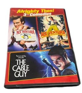 Jim Carrey: Alrighty Then!-3 Comedies-Brand New-Ace Ventura/The Cable Guy. - Picture 1 of 1