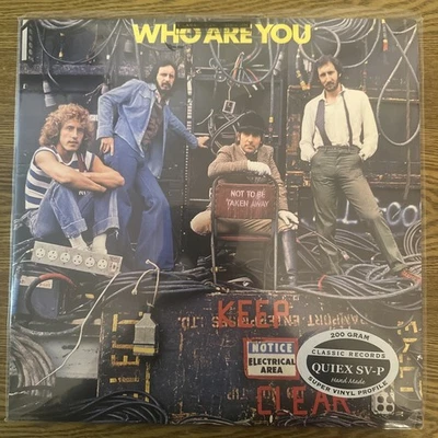 Who Are You Vinyl LP Record 200 Gram Super Vinyl Classic Records QUIEX SV-P New - Image 1 of 4