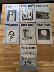Creative Camera Magazine Lot Of 7 From 1976 1977 Vintage Photography Art Rare - Picture 1 of 8