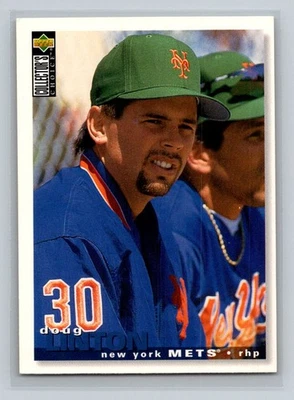 1995 Collector's Choice #323 Doug Linton New York Mets Baseball Card - Image 1 of 2